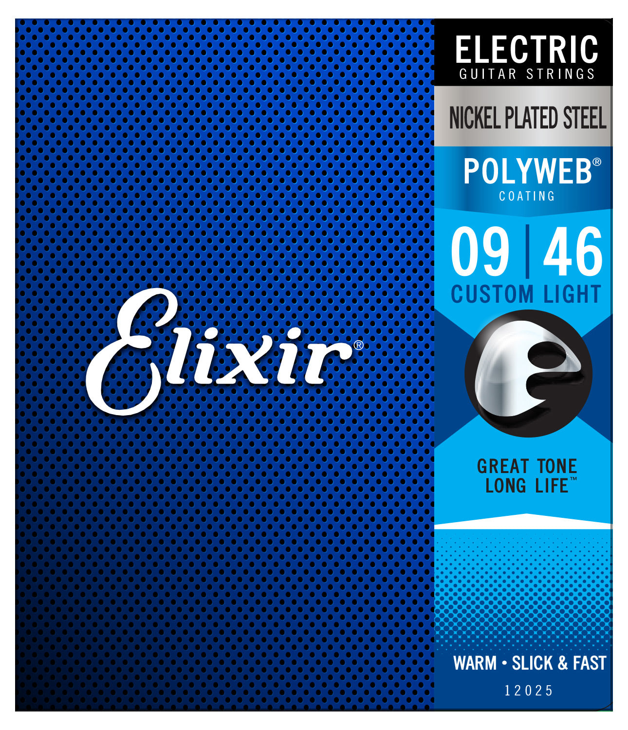 Elixir Nickel Plated Steel Electric Guitar Strings with POLYWEB