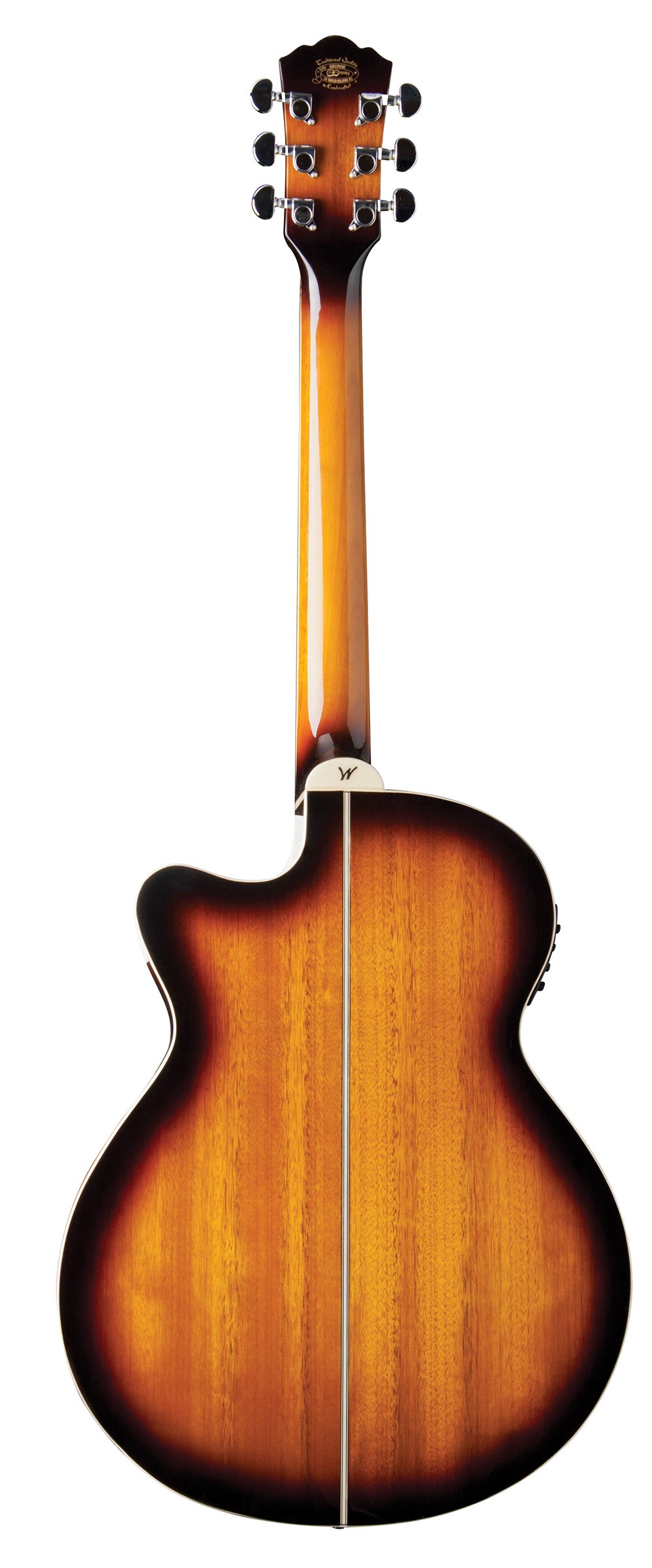 Washburn EA15 Festival Series Mini Jumbo Cutaway Acoustic Electric Guitar. Tobacco Burst Item ID: EA15ATB-A-U