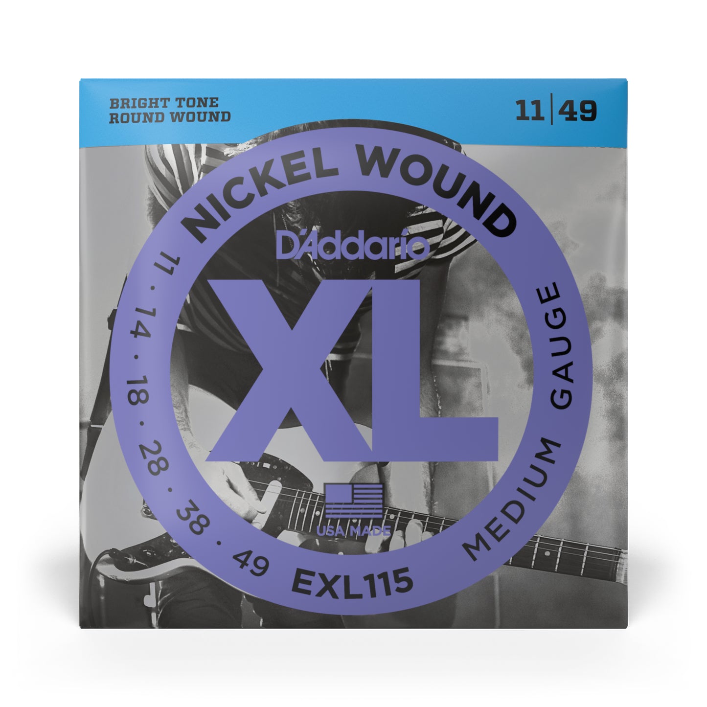 D'Adarrio XL Nickel Electric Guitar Strings