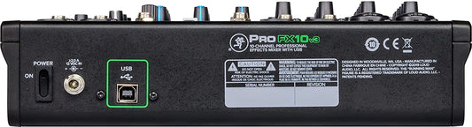Mackie PROFX10-V3 Mixer. 100 Channel