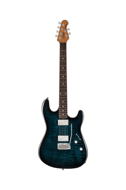Sterling by Music Man Sabre Deep Blue Burst