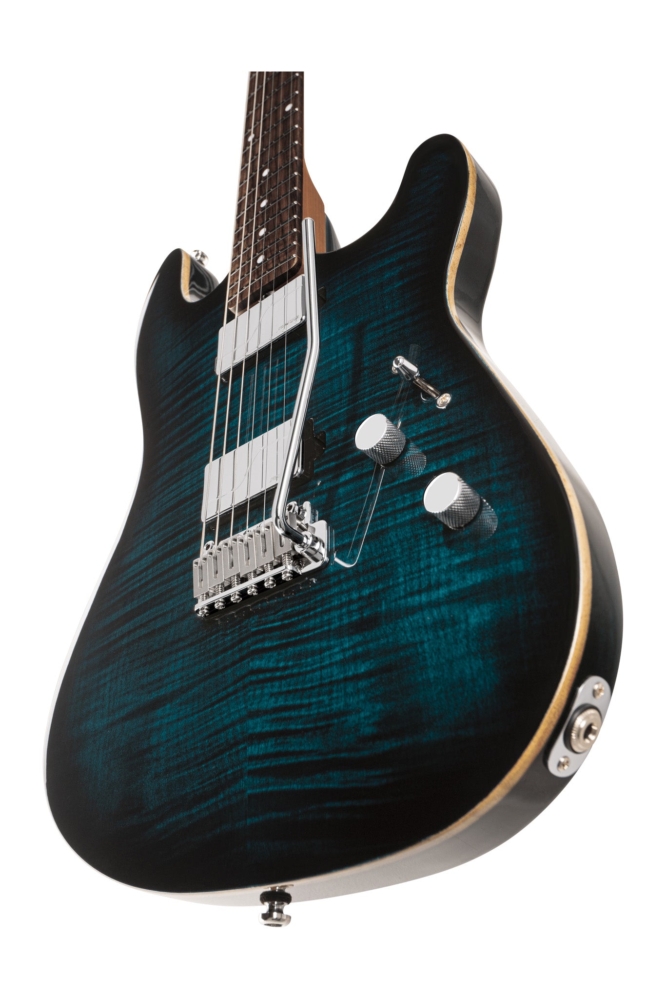 Sterling by Music Man Sabre Deep Blue Burst