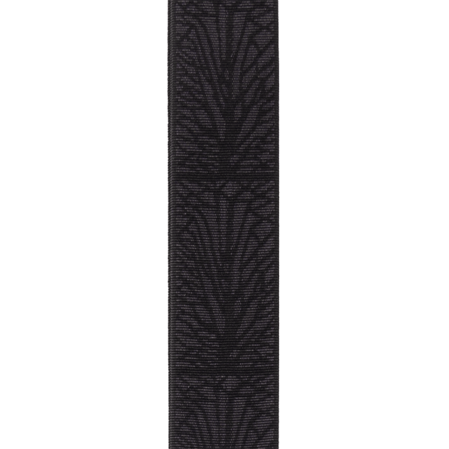 Woven Guitar Strap, Lightning Black