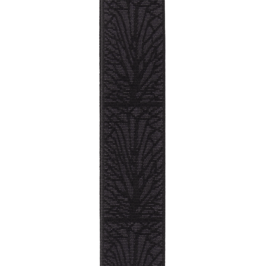 Woven Guitar Strap, Lightning Black