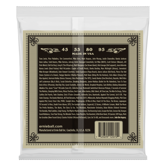 Ernie Ball Earthwood Acoustic Bass Strings P02070