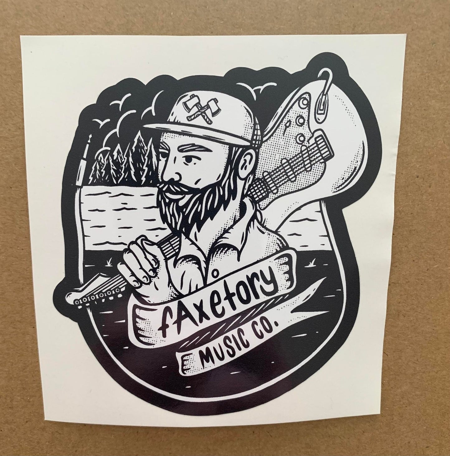 fAxetory River Sticker