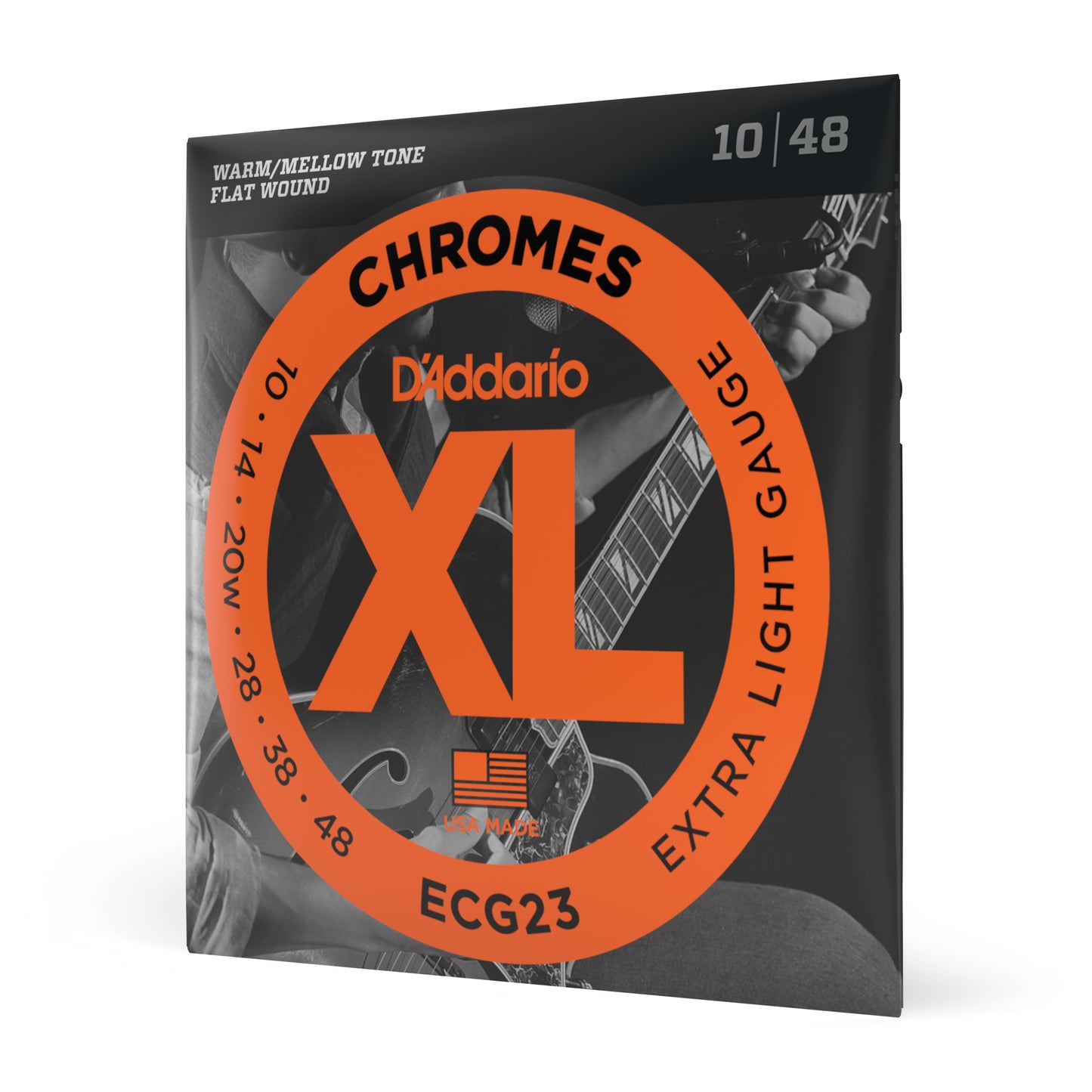 10-48 Extra Light, XL Chromes Electric Guitar Strings ECG23