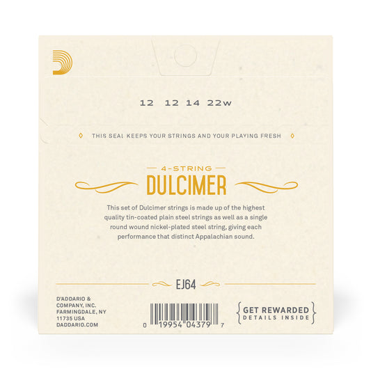 Dulcimer, 4-String, Nickel