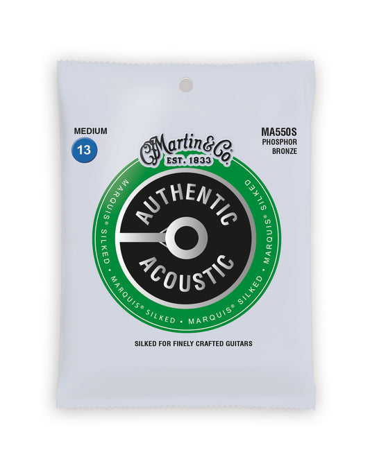 Martin Authentic Acoustic Marquis 92/8 Phosphor Bronze Guitar Strings