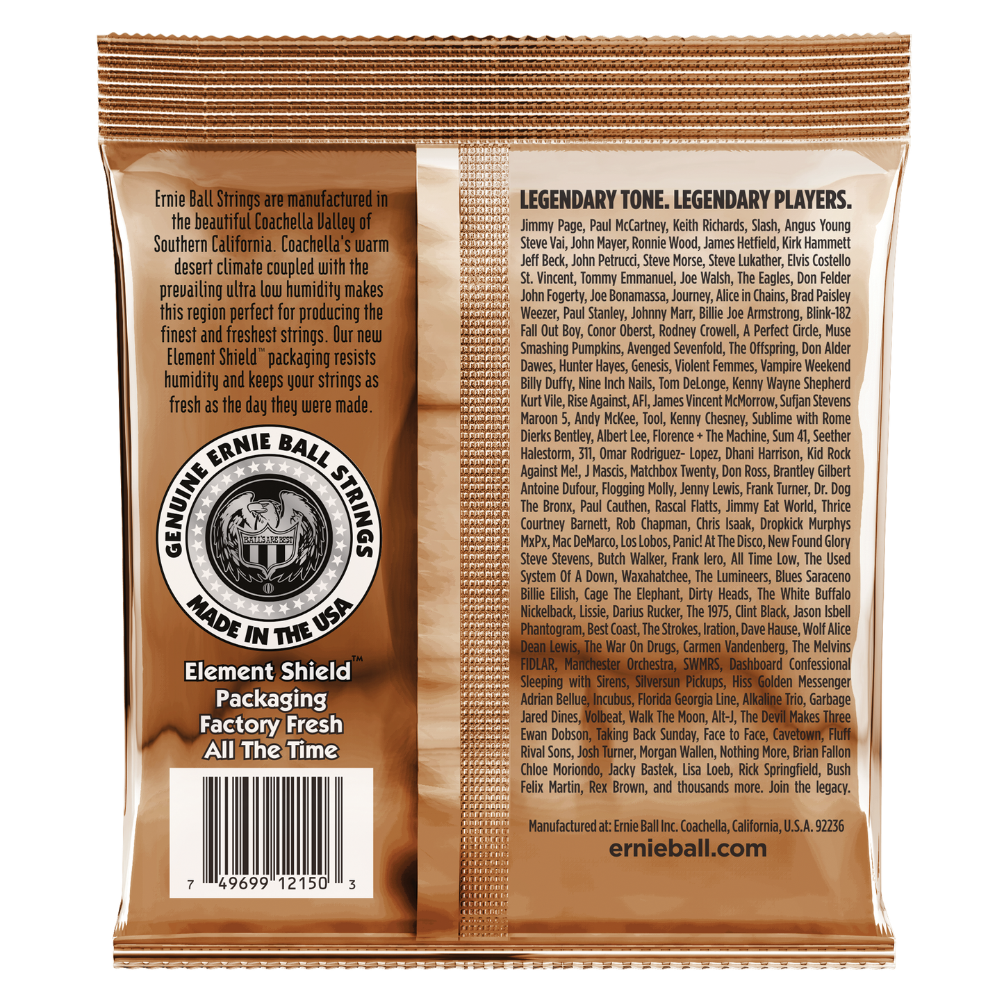 Ernie Ball Earthwood Phosphor Bronze