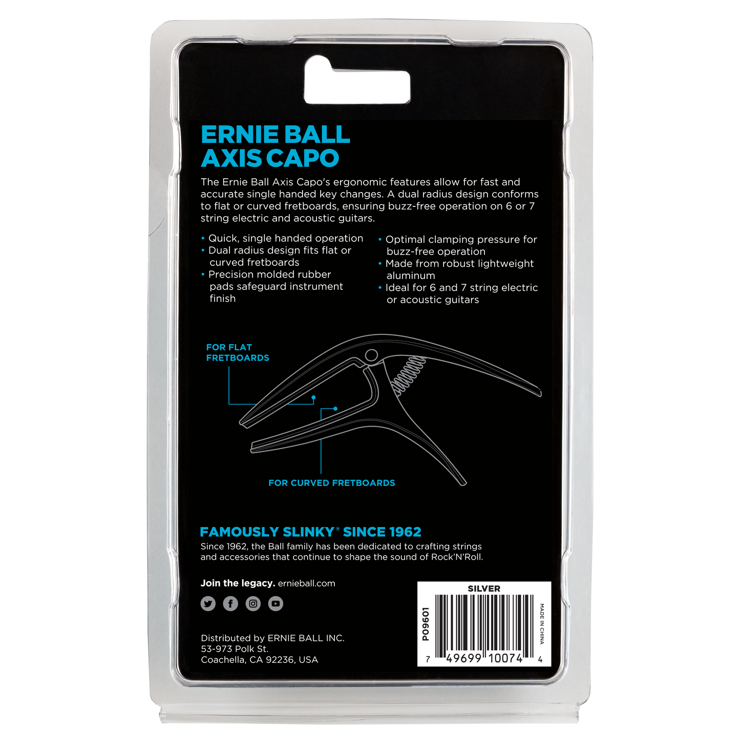 Ernie Ball Axis Capo
