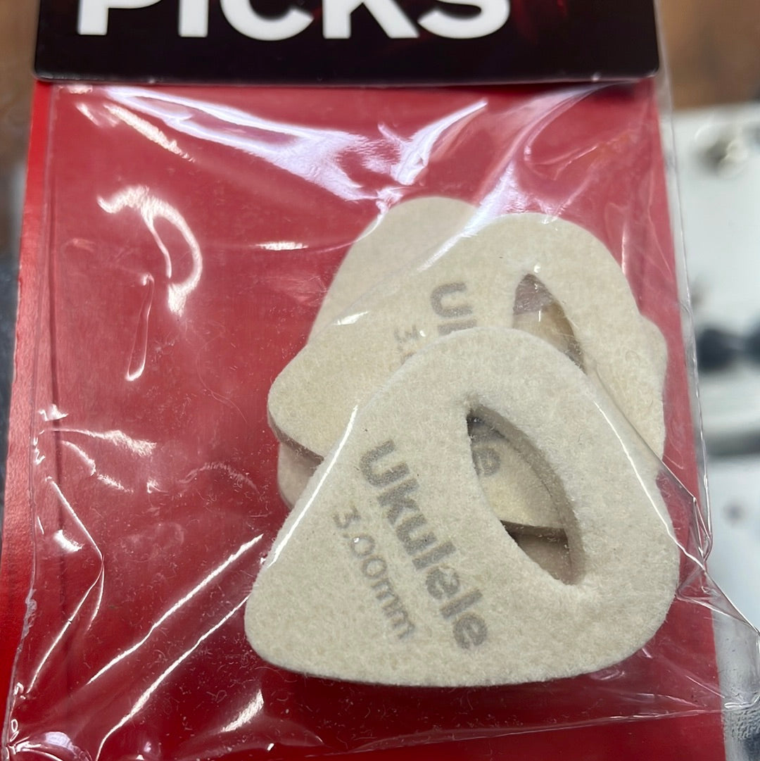 D’Addario Ukulele Felt Picks