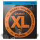50-105 Medium, Short Scale, XL Nickel Bass Strings EXL160S