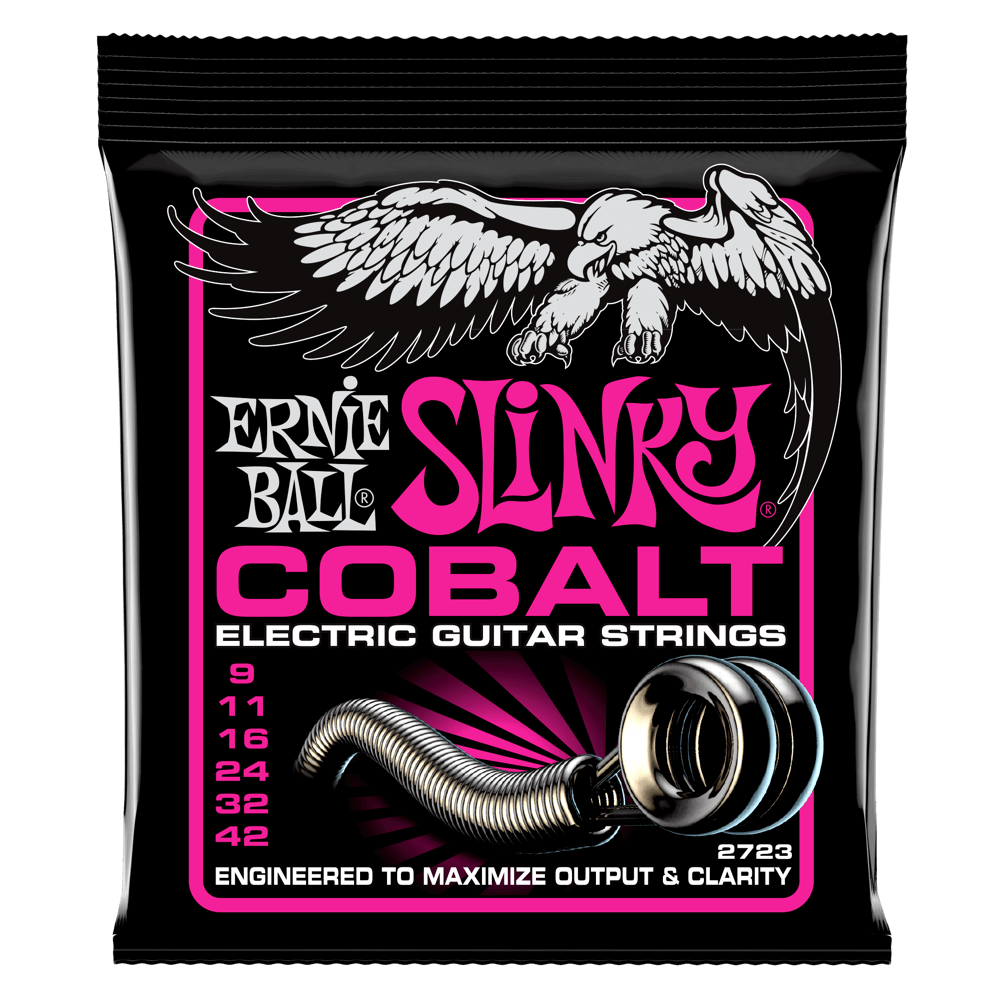 Regular Slinky Cobalt Electric Guitar Strings 10-46 Gauge