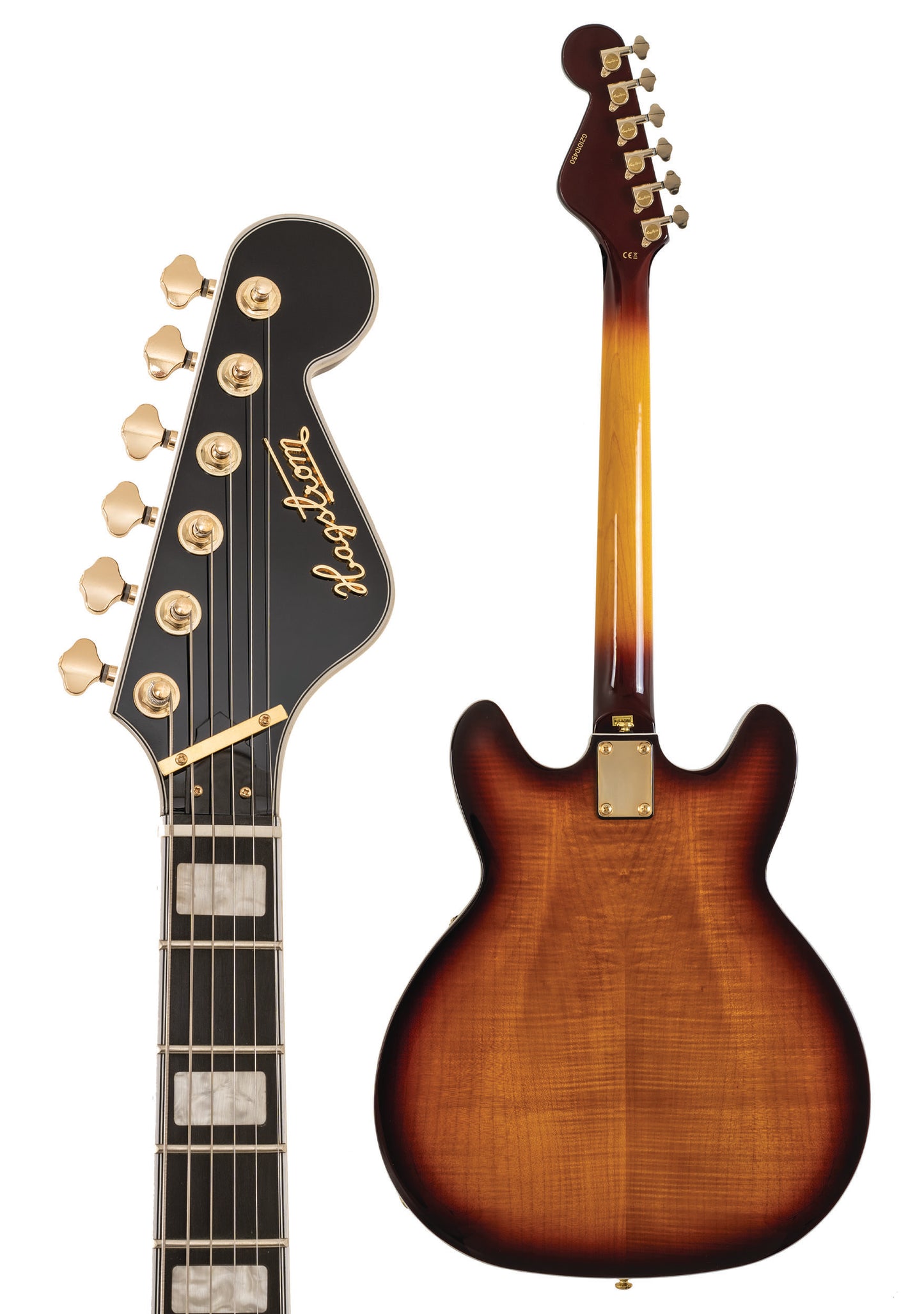 Hagstrom VIK67-G-VSB '67 Viking II Electric Guitar. Vintage Sunburst