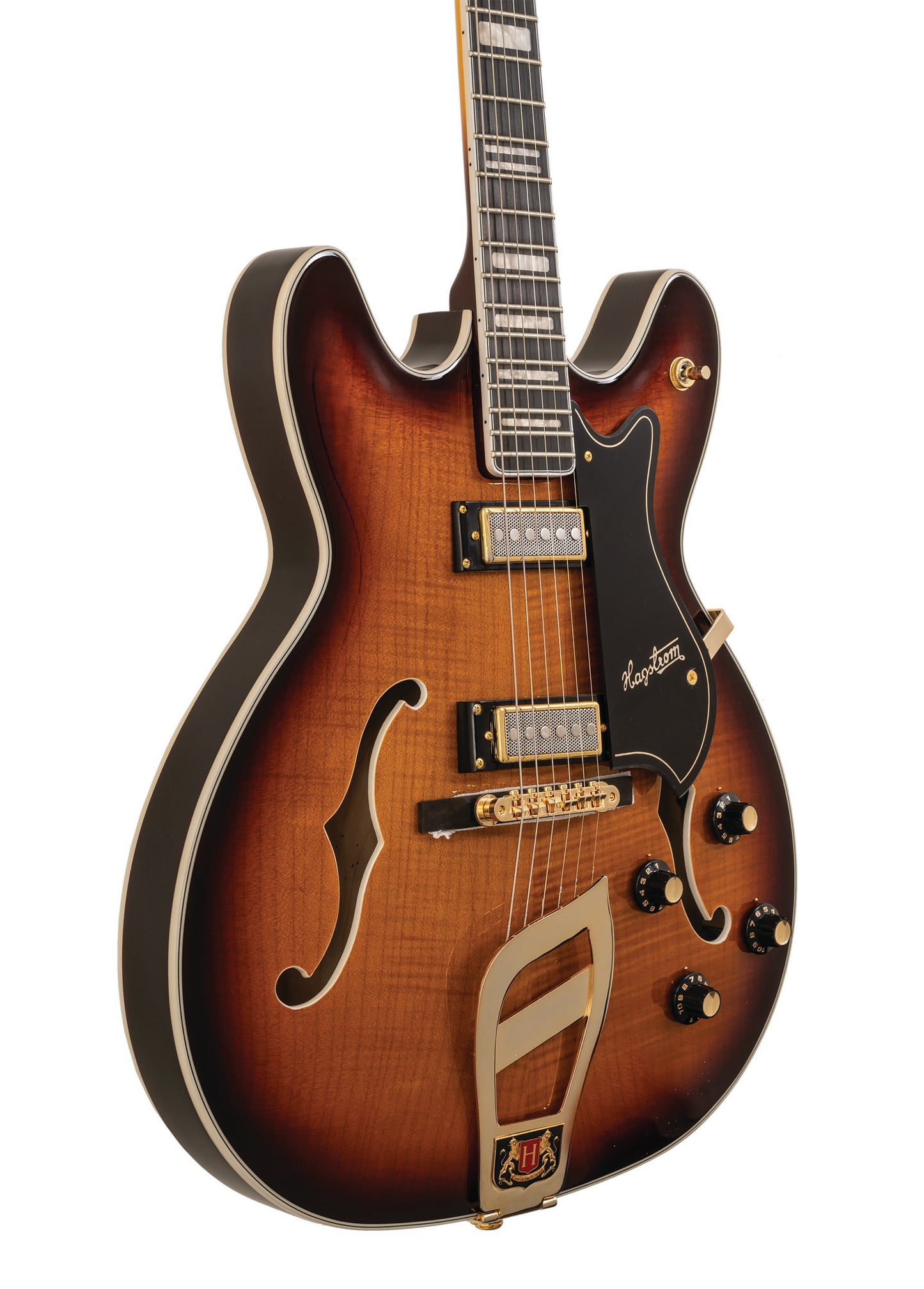 Hagstrom VIK67-G-VSB '67 Viking II Electric Guitar. Vintage Sunburst