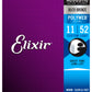 Elixir 80/20 Bronze Acoustic Guitar Strings with POLYWEB