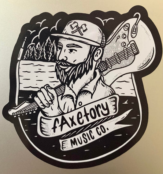 fAxetory River Sticker