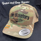 Logo Embroidered hats, Camo