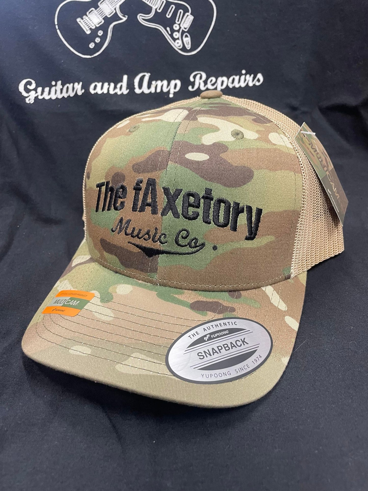 Logo Embroidered hats, Camo