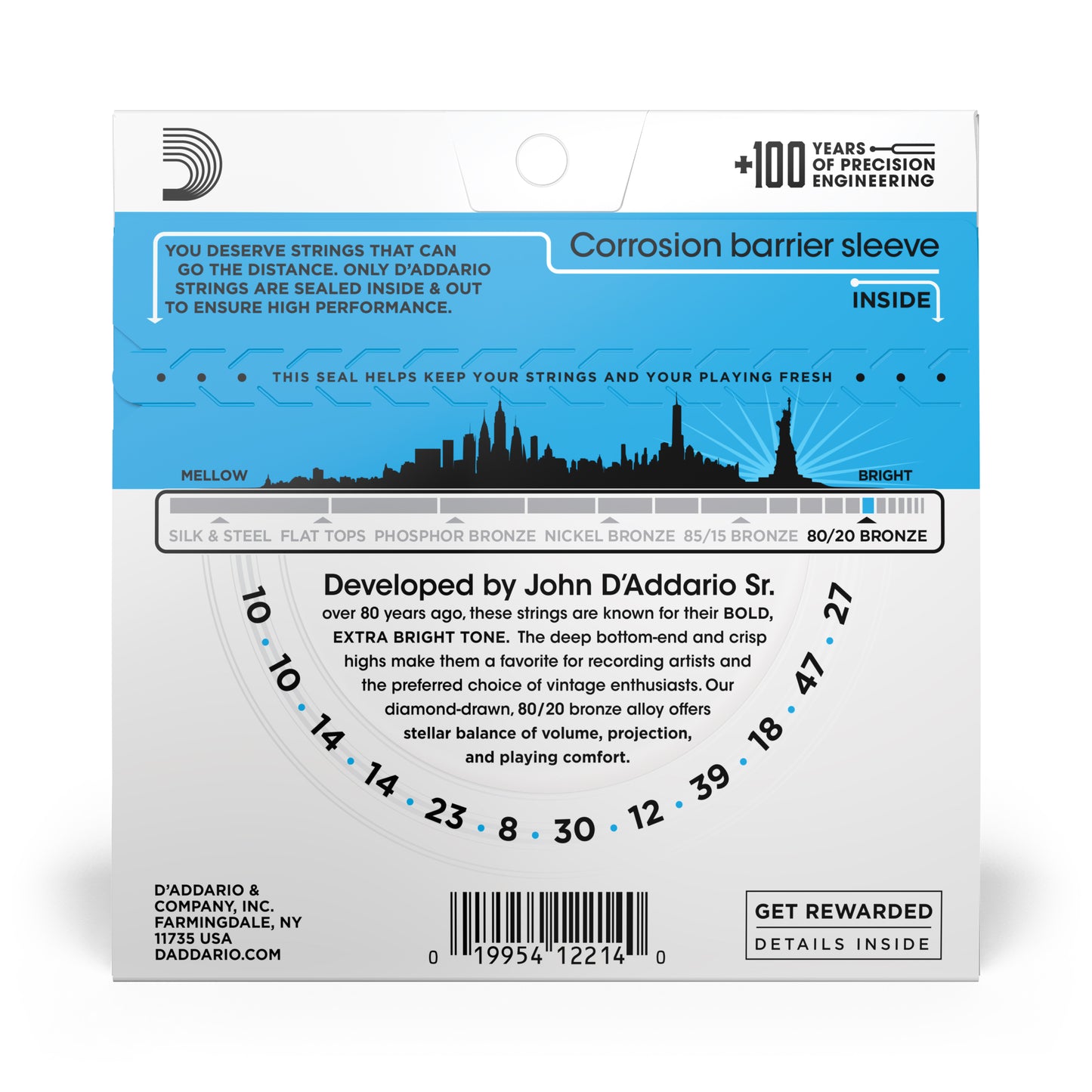Phosphor Bronze Acoustic Guitar Strings