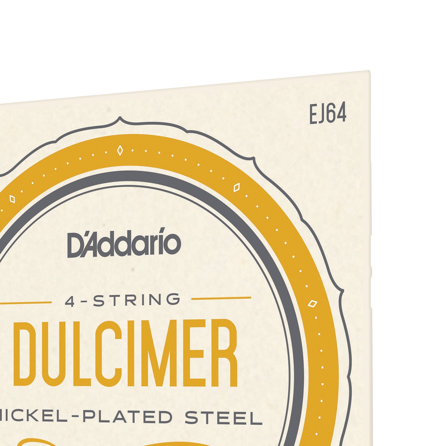 Dulcimer, 4-String, Nickel