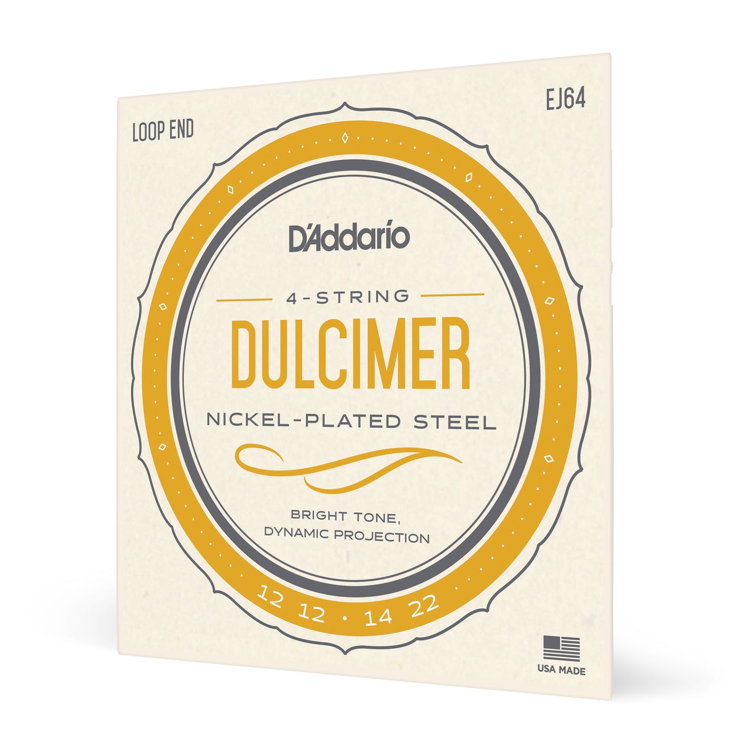 Dulcimer, 4-String, Nickel