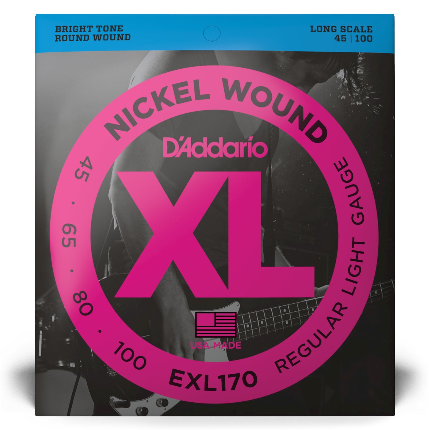 D'Adarrio XL Nickel Bass Strings