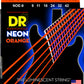 DR Strings Hi-Def Neon Electric Guitar Strings