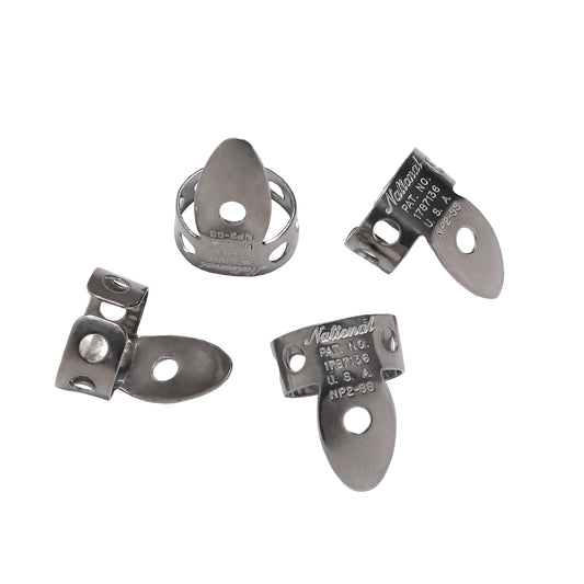 D'Addario National Stainless Steel Finger Picks - 4-Pack