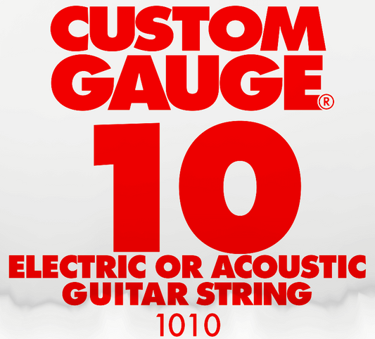 Ernie Ball Plain Steel Electric & Acoustic Singles