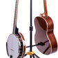 HERCULES AUTO GRIP SYSTEM (AGS) DOUBLE GUITAR STAND, FOLDABLE BACKREST