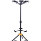 HERCULES AUTO GRIP SYSTEM (AGS) TRIPLE GUITAR STAND, FOLDABLE BACKREST