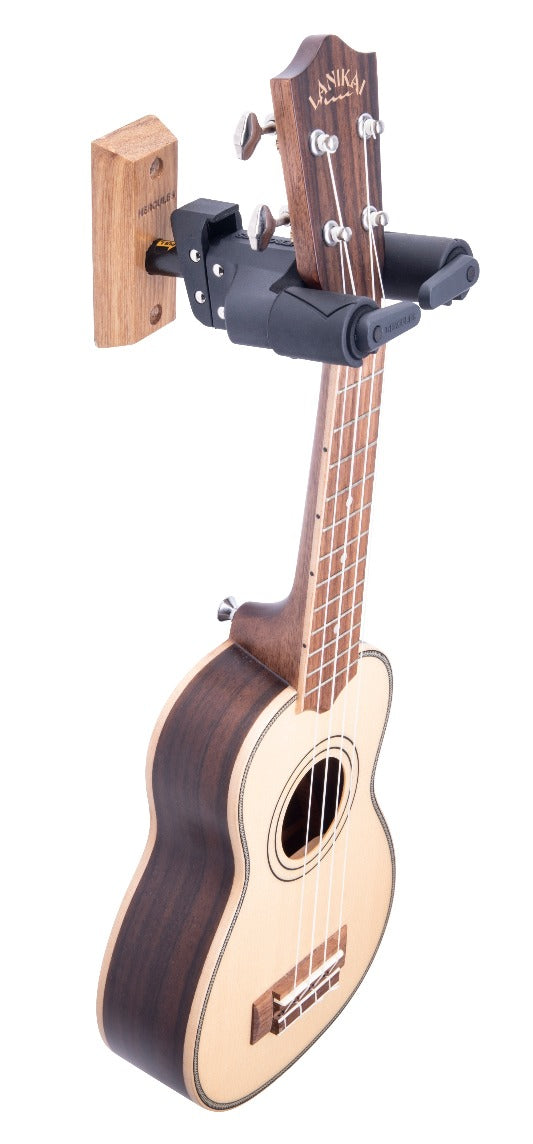 HERCULES AUTO GRIP SYSTEM (AGS) GUITAR HANGER, STEEL WALL MOUNT, SHORT ARM